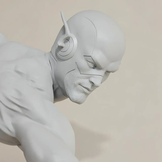 Άβαφη 3d Sammelbare Figur Flash Vs Black Flash 3d Βάψιμο Diy Δώρο Χρώματα 15,2 Cm 1:12