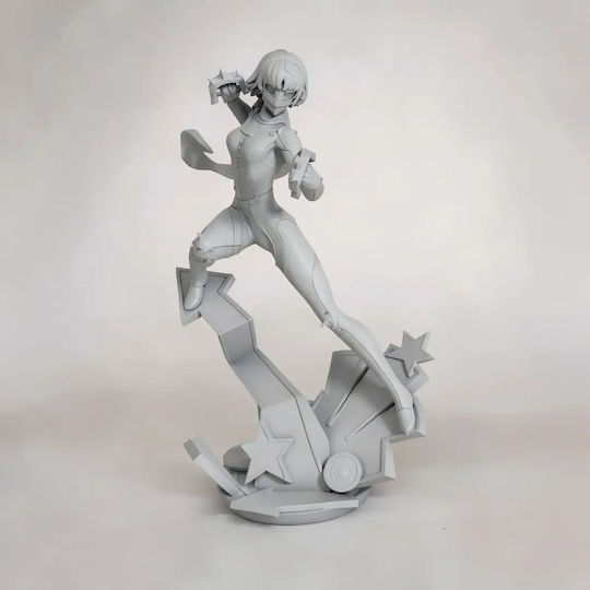 Небоядисана 3D Фигура Makoto Nijima Persona 5 Статуи 3D Печат Боядисване DIY Подарък Цветове 15,2 См 1:12