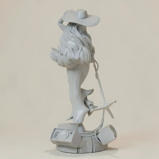 Unpainted 3D Figure Pauline Super Mario Odyssey 250mm 3D Painting DIY Gift Colors 20 cm 1:8