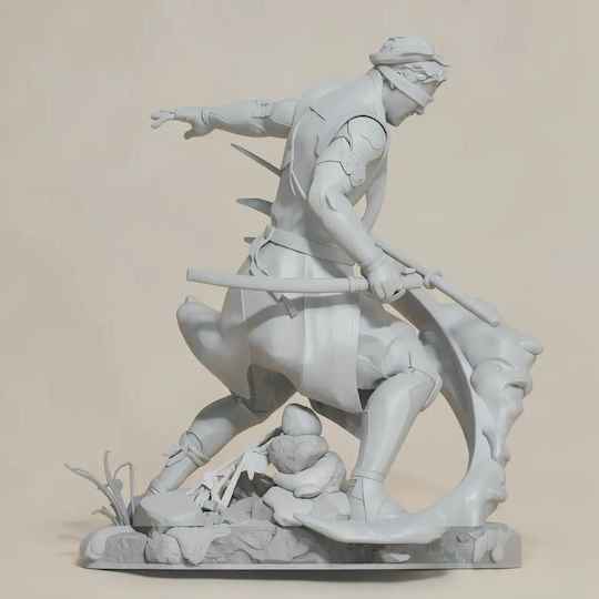Άβαφη 3D Фигура Kenshi Mortal Kombat Скулптури 3D Печат Боядисване DIY Подарък Цветове 30 см 1:6