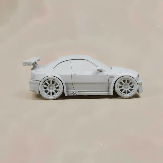 iLovePrints Sammelbare Figuren 3d Figur Modell Kit Car Bmw M3 Gtr E46 Bemalung Diy Geschenk Farben 30 Cm 1:6