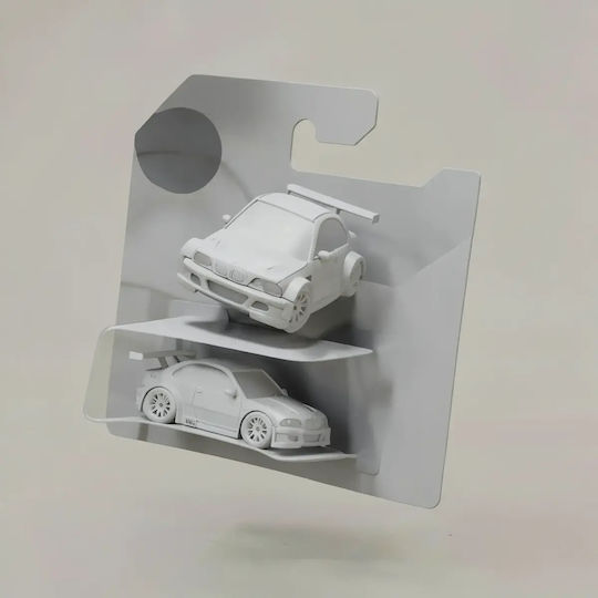 iLovePrints Sammelbare Figuren 3d Figur Modell Kit Car Bmw M3 Gtr E46 Bemalung Diy Geschenk Farben 30 Cm 1:6
