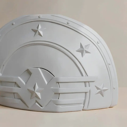 Unpainted 3D Figur Cosplay Wonder Woman Schild Bemalen Diy Geschenk Farben 15,2 Cm 1:12