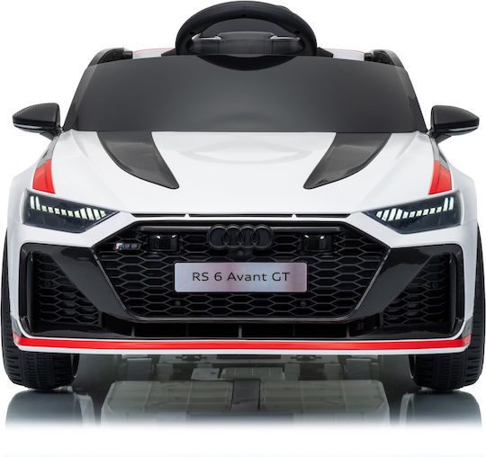 Audi RS 6 Avant GT 4x4 One-Seater with Remote Control Licensed 12 Volt White for 1+ Years