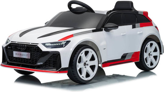 Audi RS 6 Avant GT 4x4 One-Seater with Remote Control Licensed 12 Volt White for 1+ Years