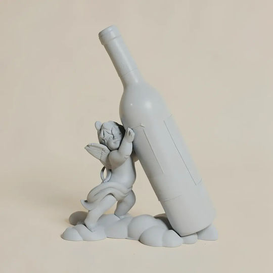 Άβαφη 3d Φιγούρα Cupid Wine Holder 3d Model Sculpture Βάψιμο Diy Δώρο Χρώματα 30 Cm 1:6