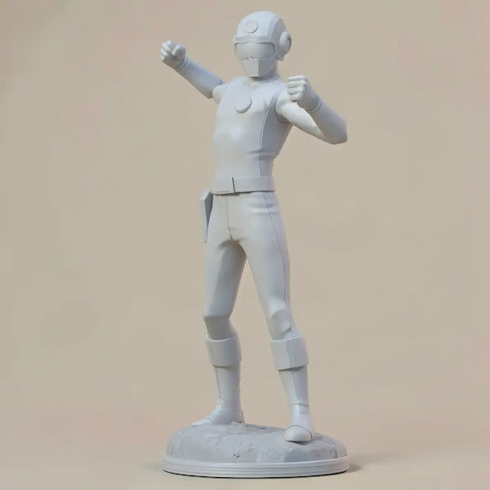 iLovePrints Sammelbare Figuren Άβαφη 3d Figur Choushinsei Flashman 3d Druckmodell Grün Blitzlicht Βάψιμο Diy Geschenk Farben 30 Cm 1:6