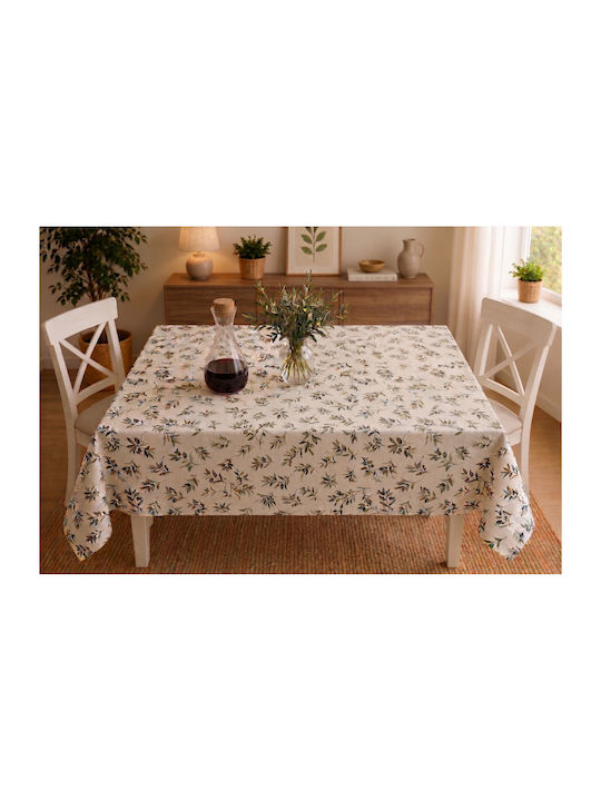Față De Masă Rezistent La Pete Set Loom Olive 120x160 Cm