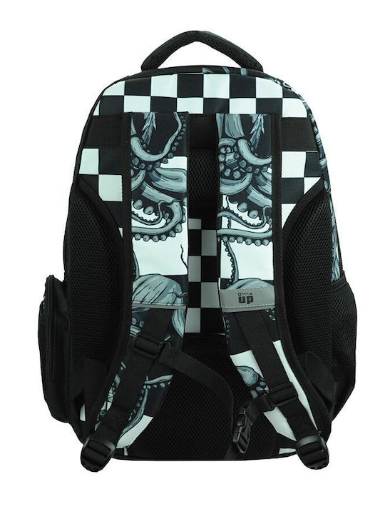 Back Me Up Dive School Bag Backpack for Elementary Multicolour with Water Bottle Holder 40 Litres