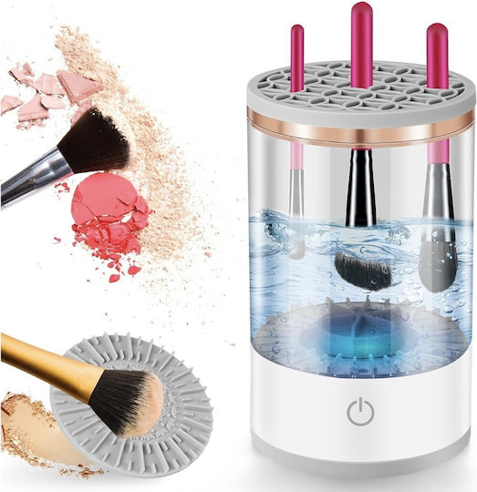 Make-up Zubehör Make-up Pinsel Reinigungsbehälter Weiß