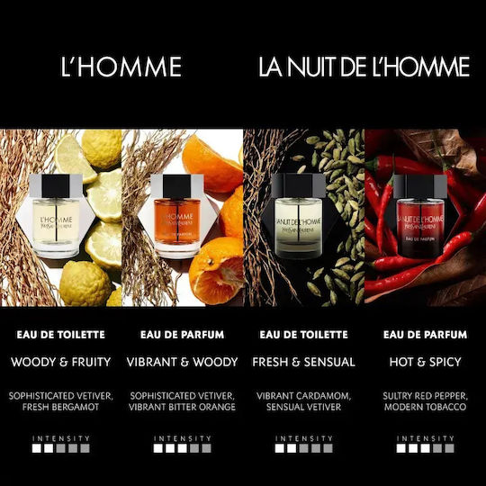 Ysl Nuit De L'homme La Nuit De L'homme Eau de Parfum 50ml