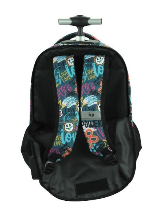 Back Me Up More Love Schulranzen Trolley Grundschule Mehrfarbige