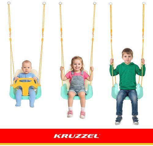 Kruzzel Kruzzel Aufhängen Kinder Schaukel Für 6+ Monate Grüne