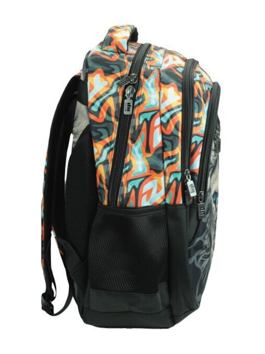 Back Me Up Grey Lion Schulranzen Rucksack Kindergarten Grau 40lt