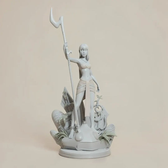 Unpainted 3D Figure Kida 274mm Atlantis Painting Diy Gift Colors 15.2 Cm 1:12