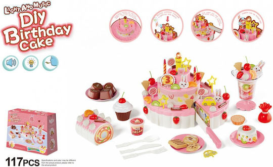 ikonka Pretend Play Toy for 3+ Years 117pcs