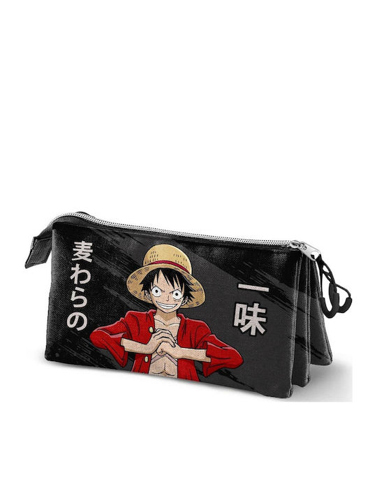 Schulset Rucksack One Piece + Dreifach Federmäppchen