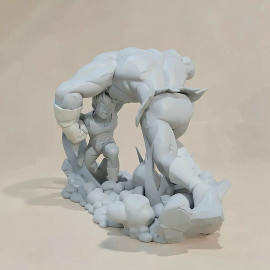 Небоядисана 3D Фигура Vegeta Fight Toppo Files Боядисване DIY Подарък Цветове 20 см 1:8