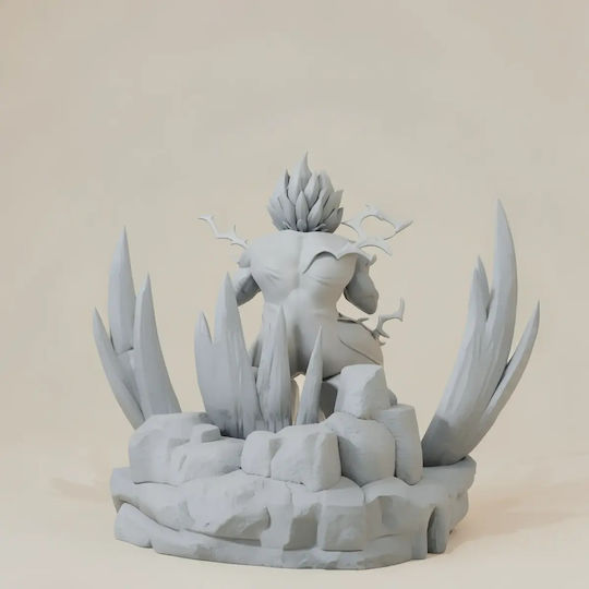 Небоядисана 3D Фигура Majin Vegeta Injury V2 3D Боядисване DIY Подарък Цветове 30 См 1:6