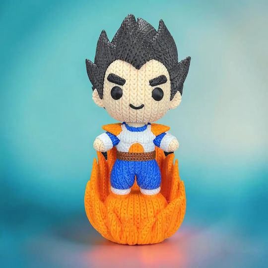 Άβαφη 3d Φιγούρα Super Basic Knitted Vegeta Βάψιμο Diy Δώρο Χρώματα 30 Cm 1:6
