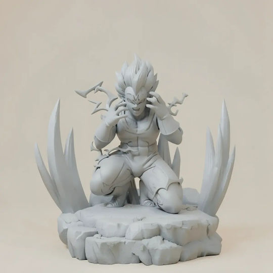 Sammlbare Figur Majin Vegeta Verletzung V2 3d Bemalt Diy Geschenk Farben 20 Cm 1:8