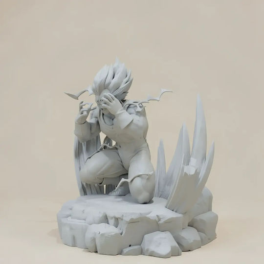 Sammlbare Figur Majin Vegeta Verletzung V2 3d Bemalt Diy Geschenk Farben 20 Cm 1:8