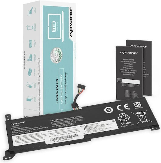 Movano Συμβατή Μπαταρία για Lenovo IdeaPad Lenovo V14 V15 V17 G2-alc G2-itl με 4650mAh