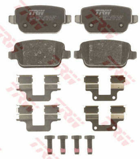 Set Plăcuțe De Frână Discuri De Frână Trw Gdb1709