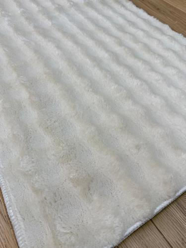 Linea Home Αντιολισθητικό Χαλί Διάδρομος Γούνινο Εκρου 70x150cm