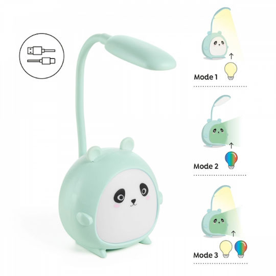 Miquelrius LED Kinder Tischlampe Grüne
