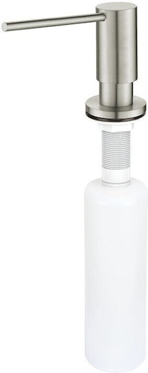 Helika Dispenser από Ανοξείδωτο Ατσάλι Ασημί 350ml