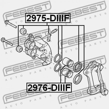 Front Brake Caliper Repair Kit See500010