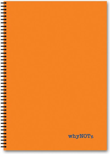 WhyNote Spirale Schulfachheft Geregelt A4 3 Themen Farben Verschiedene Designs