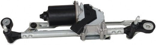 Fast Opel Corsa E 14 Vorne Scheibenwischer Mechanismus Motor