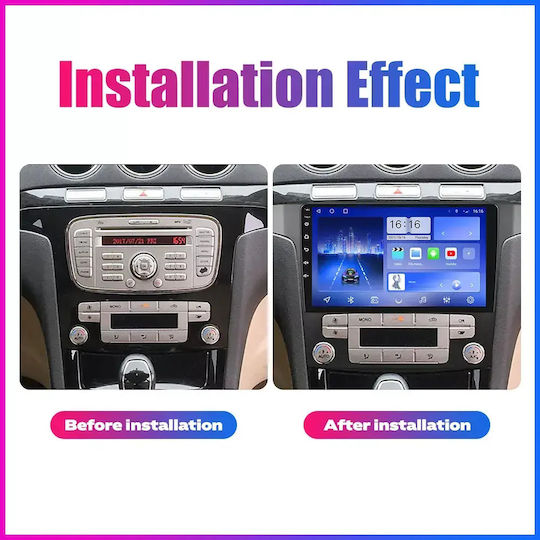 Hyper Sistem Audio Auto Pentru Smart ForTwo 2007 Bluetooth USB Wi-Fi GPS Apple CarPlay Android Auto Cu Ecran Tactil 9