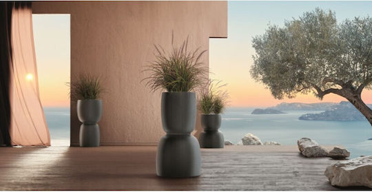 Ethick Plastic Flower Pot Tiny Granite 40x40x61cm