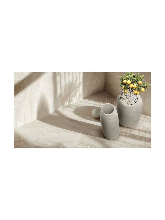 Ethick Γλάστρα Πλαστική Sand 48x48x60εκ.