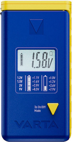 Varta Tester de baterii LCD pentru baterii reîncărcabile cu afișaj X2