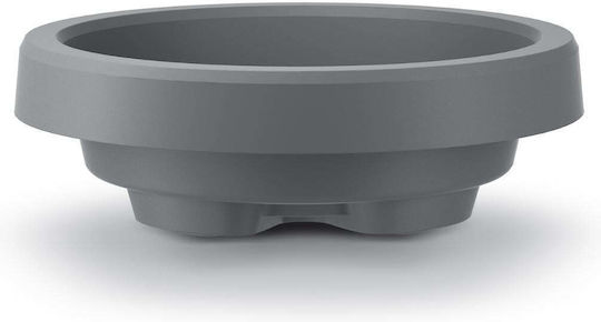 Topfplatten Grau