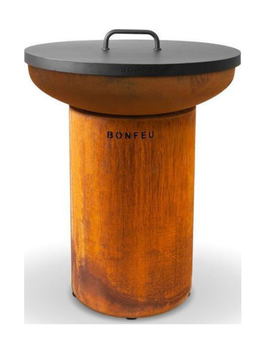 Bonfeu Șemineu de exterior metalic negru