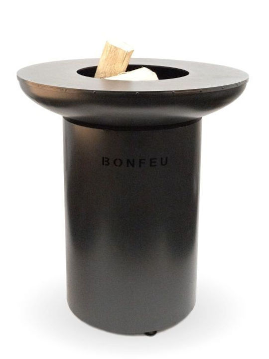 Bonfeu Șemineu de exterior metalic negru
