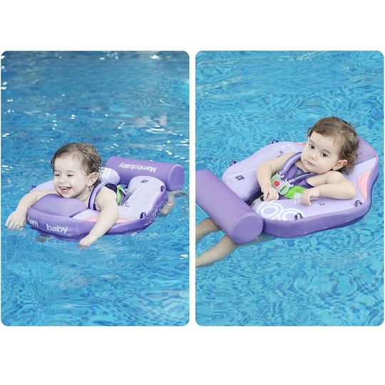 Antrenor De Înot Pentru Copii Pentru Bebeluși Cu Diametru 49 Cm Pentru 10 Ani Și Peste Violet