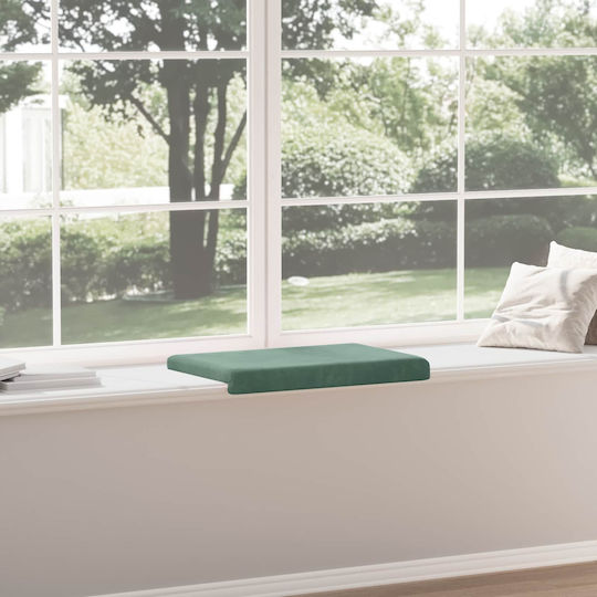 vidaXL Perna De Canapea Din Catifea Albastru Deschis 38x60cm