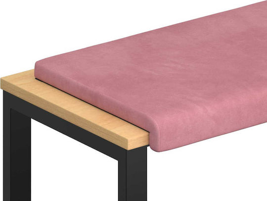 vidaXL Zierkissen Rosa 38x110cm