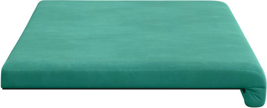 vidaXL Perna De Canapea Din Catifea Turcoaz 38x80cm