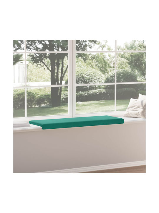 vidaXL Perna De Canapea Din Catifea Turcoaz 38x110cm