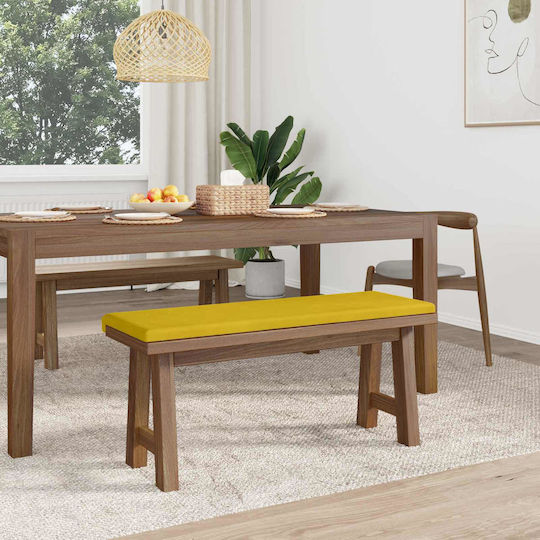 vidaXL Sofa-Kissen aus Samt Gelb 38x110cm