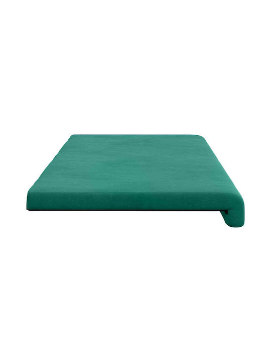 vidaXL Perna De Canapea Din Catifea Turcoaz 38x110cm