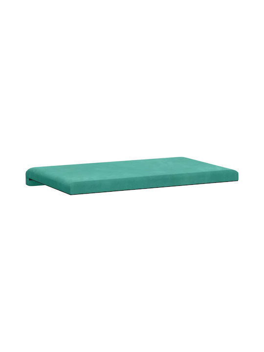 vidaXL Perna De Canapea Din Catifea Turcoaz 38x60cm