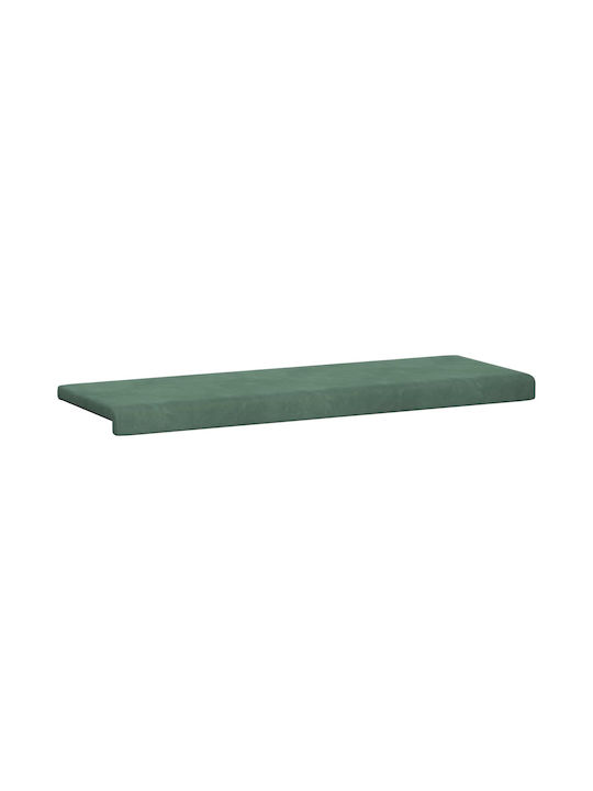 vidaXL Perna De Canapea Din Catifea Albastru Deschis 38x110cm